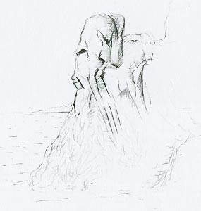 Dibujo El Rostro Impenetrable